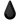 Serinity Hotfix Flat Back Crystals Drop (2300) Jet - Bluestreak Crystals