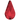 Serinity Hotfix Flat Back Crystals Drop (2300) Scarlet - Bluestreak Crystals