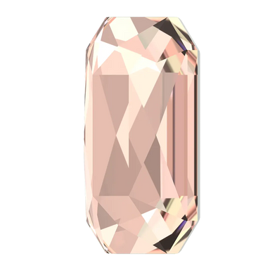 Serinity Hotfix Flat Back Crystals Emerald Cut (2602) Vintage Rose - Bluestreak Crystals