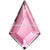 Serinity Hotfix Flat Back Crystals Kite (2771) Light Rose-Serinity Hotfix Flatback Crystals-6.4x4.2mm - Pack of 6-Bluestreak Crystals