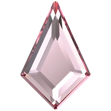 Serinity Flat Back Crystals Non Hotfix Kite (2771) Light Rose - Bluestreak Crystals
