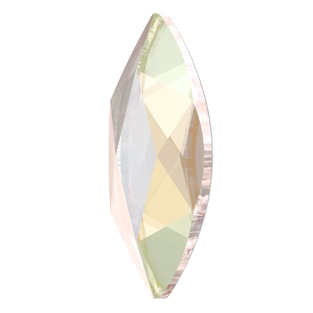 Serinity Flat Back Crystals Non Hotfix Marquise (2201) Crystal Heliotrope 4x1.8mm - Pack Of 10 - Foto 2