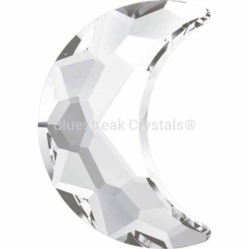 Serinity Hotfix Flat Back Crystals Moon (2813) Crystal-Serinity Hotfix Flatback Crystals-8x5.5mm - Pack of 4-Bluestreak Crystals