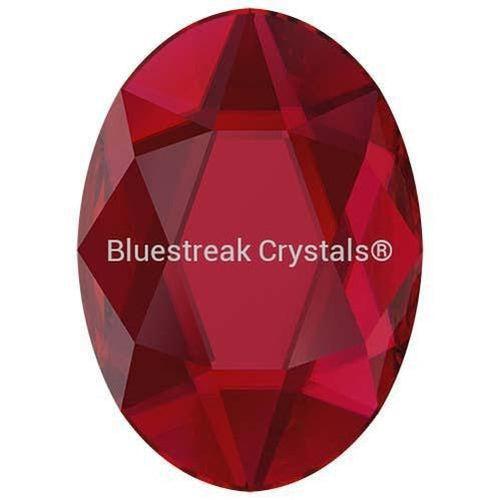 Serinity Hotfix Flat Back Crystals Oval (2603) Scarlet-Serinity Hotfix Flatback Crystals-4x3mm - Pack of 10-Bluestreak Crystals