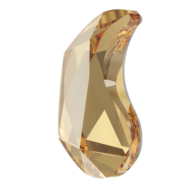 Serinity Hotfix Flat Back Crystals Paisley X (2364) Crystal Golden Shadow - Bluestreak Crystals