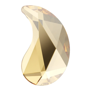 Serinity Hotfix Flat Back Crystals Paisley Y (2365) Crystal Golden Shadow - Bluestreak Crystals