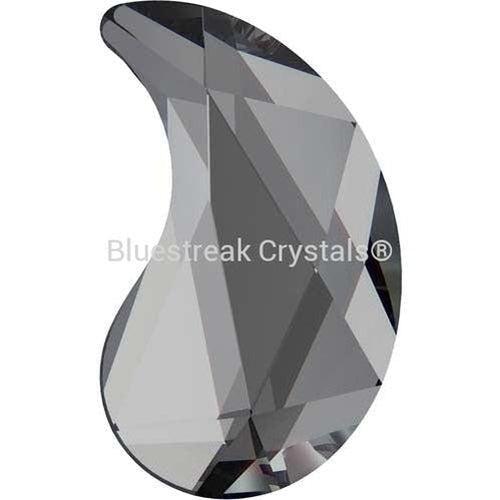 Serinity Hotfix Flat Back Crystals Paisley Y (2365) Crystal Silver Night-Serinity Hotfix Flatback Crystals-6x3.7mm - Pack of 6-Bluestreak Crystals