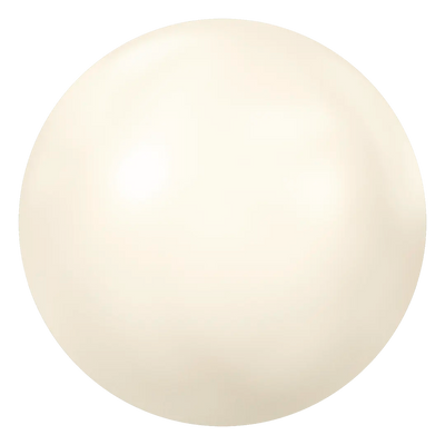 Serinity Hotfix Flat Back Crystals Pearl Cabochon (2080/4) Crystal Cream - Bluestreak Crystals