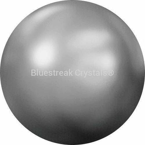 Serinity Hotfix Flat Back Crystals Pearl Cabochon (2080/4) Crystal Dark Grey-Serinity Hotfix Flatback Crystals-SS6 (2.0mm) - Pack of 50-Bluestreak Crystals
