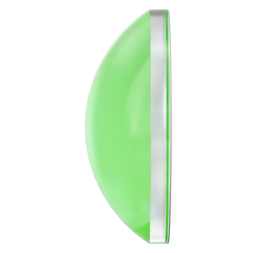 Serinity Hotfix Flat Back Crystals Pearl Cabochon (2080/4) Crystal Electric Green Ignite - Bluestreak Crystals