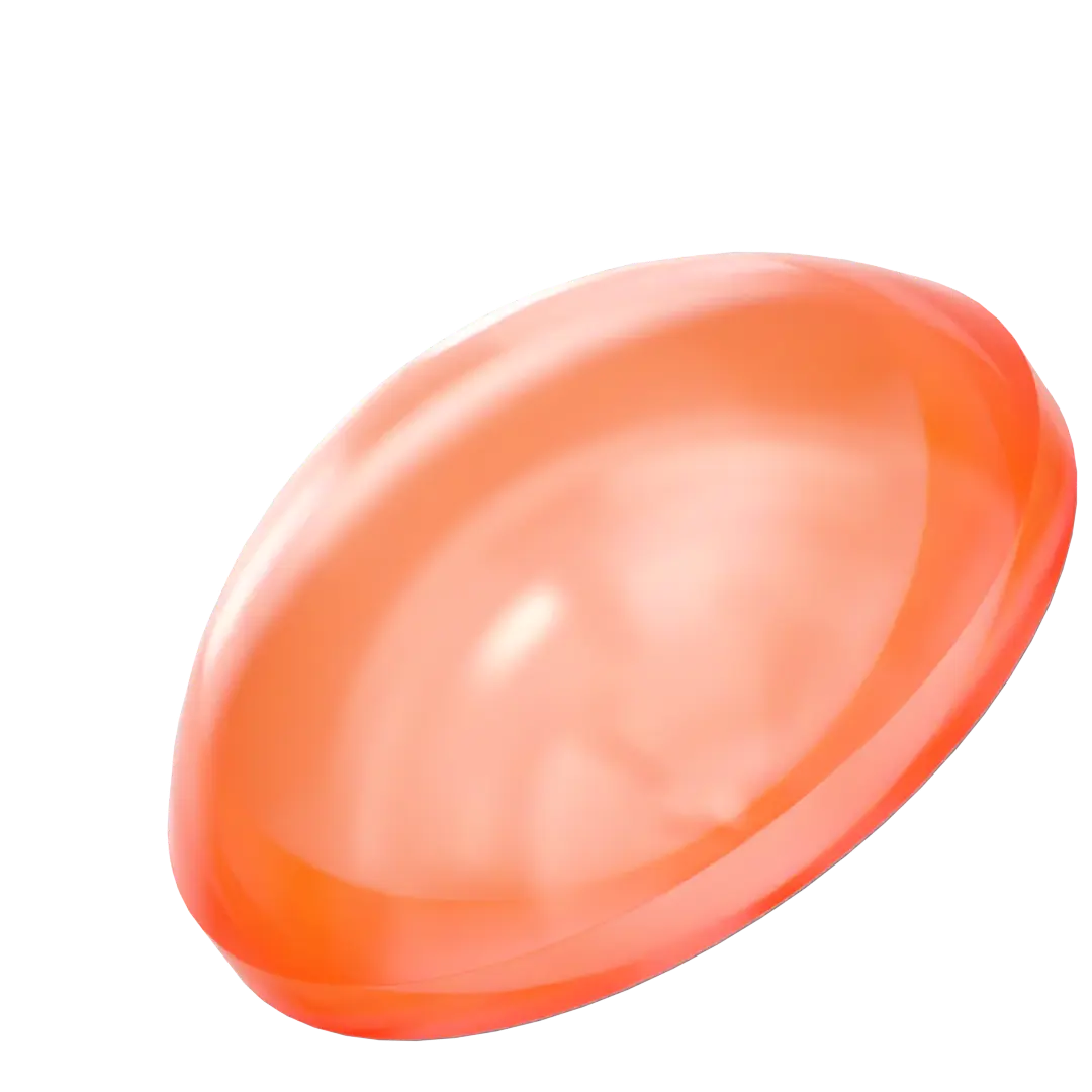 Serinity Hotfix Flat Back Crystals Pearl Cabochon (2080/4) Crystal Electric Orange Ignite - Bluestreak Crystals