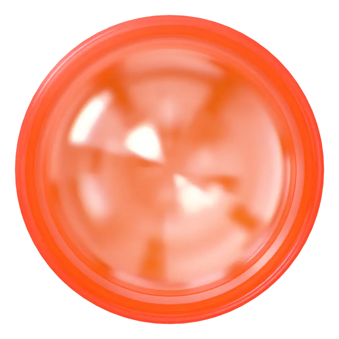 Serinity Hotfix Flat Back Crystals Pearl Cabochon (2080/4) Crystal Electric Orange Ignite - Bluestreak Crystals