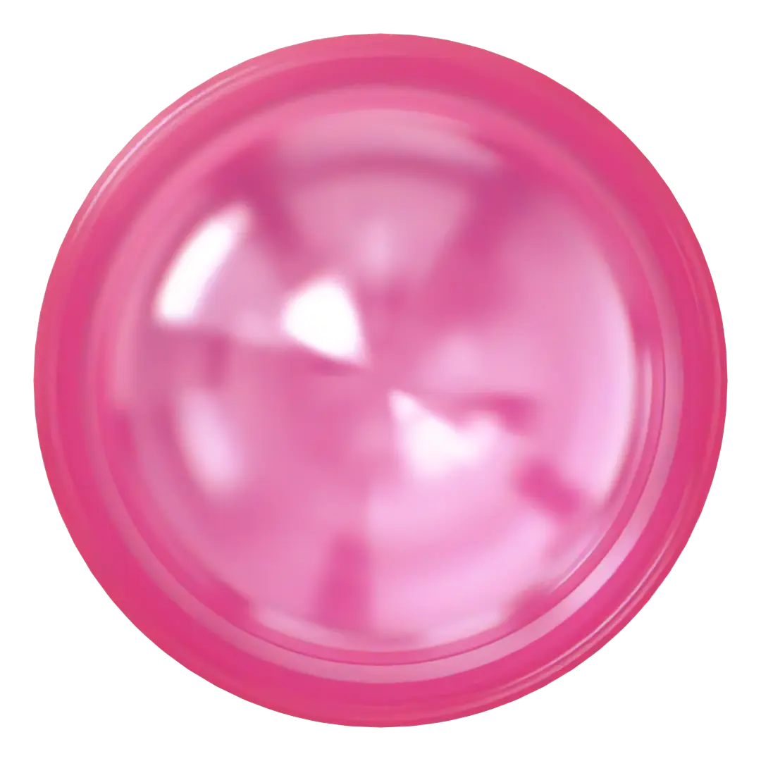 Serinity Hotfix Flat Back Crystals Pearl Cabochon (2080/4) Crystal Electric Pink Ignite - Bluestreak Crystals
