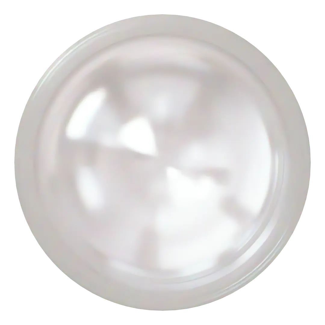 Serinity Hotfix Flat Back Crystals Pearl Cabochon (2080/4) Crystal Electric White Ignite - Bluestreak Crystals