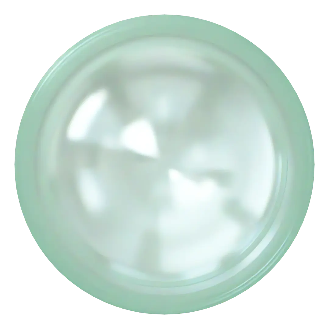Serinity Hotfix Flat Back Crystals Pearl Cabochon (2080/4) Crystal Soft Mint Ignite - Bluestreak Crystals