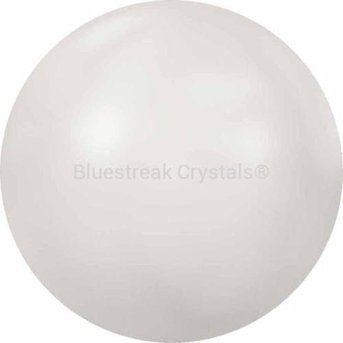 Serinity Hotfix Flat Back Crystals Pearl Cabochon (2080/4) Crystal White-Serinity Hotfix Flatback Crystals-SS6 (2.0mm) - Pack of 50-Bluestreak Crystals