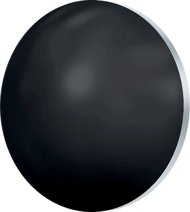 Serinity Hotfix Flat Back Crystals Pearl Cabochon (2080/4) Jet - Bluestreak Crystals