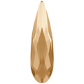 Serinity Hotfix Flat Back Crystals Raindrop (2304) Crystal Golden Shadow - Bluestreak Crystals