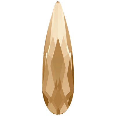 Serinity Hotfix Flat Back Crystals Raindrop (2304) Crystal Golden Shadow - Bluestreak Crystals