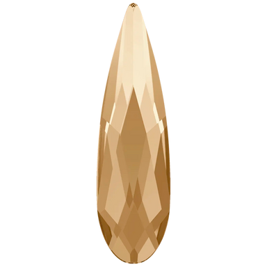 Serinity Flat Back Crystals Non Hotfix Raindrop (2304) Crystal Golden Shadow - Bluestreak Crystals
