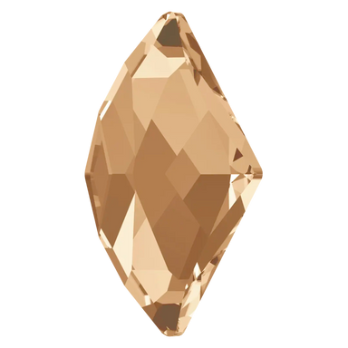 Serinity Hotfix Flat Back Crystals Rhombus (2709) Crystal Golden Shadow - Bluestreak Crystals