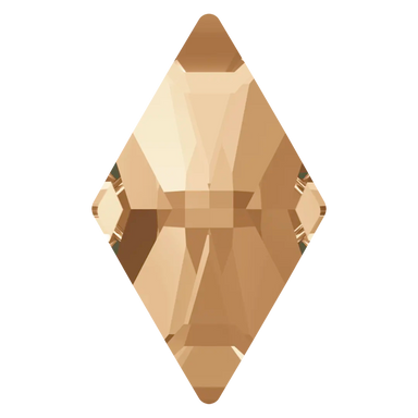 Serinity Hotfix Flat Back Crystals Rhombus (2709) Crystal Golden Shadow - Bluestreak Crystals