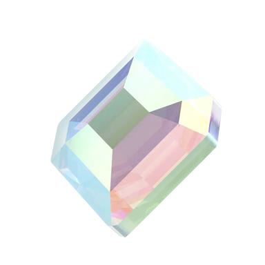 Serinity Hotfix Flat Back Crystals Small Hexagon (2777) Crystal AB - Bluestreak Crystals