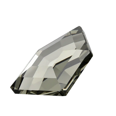 Serinity Hotfix Flat Back Crystals Small Pentagon (2775) Black Diamond - Bluestreak Crystals