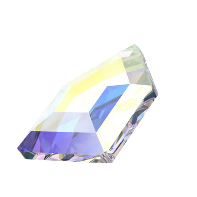 Serinity Hotfix Flat Back Crystals Small Pentagon (2775) Crystal AB - Bluestreak Crystals