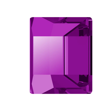 Serinity Hotfix Flat Back Crystals Square (2400) Amethyst - Bluestreak Crystals