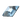 Serinity Hotfix Flat Back Crystals Square (2400) Aquamarine - Bluestreak Crystals