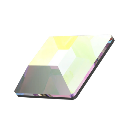 Serinity Flat Back Crystals Non Hotfix Square (2400) Crystal AB - Bluestreak Crystals