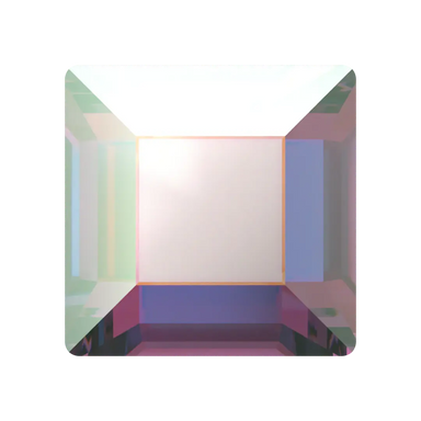 Serinity Flat Back Crystals Non Hotfix Square (2400) Crystal AB - Bluestreak Crystals