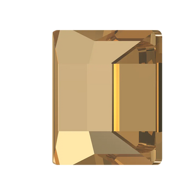 Serinity Flat Back Crystals Non Hotfix Square (2400) Crystal Golden Shadow - Bluestreak Crystals
