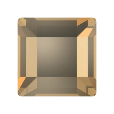 Serinity Flat Back Crystals Non Hotfix Square (2400) Crystal Golden Shadow - Bluestreak Crystals