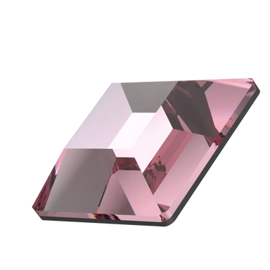 Serinity Flat Back Crystals Non Hotfix Square (2400) Light Rose - Bluestreak Crystals
