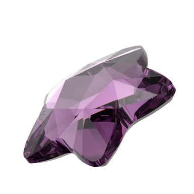Serinity Hotfix Flat Back Crystals Star Flower (2754) Amethyst - Bluestreak Crystals