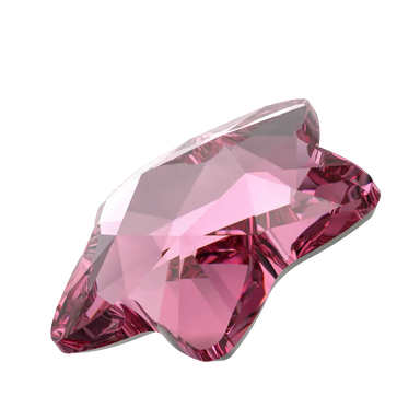 Swarovski Flat Back Crystals Non Hotfix Star Flower (2754) Rose - Bluestreak Crystals