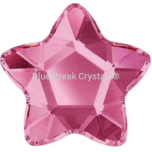 Serinity Hotfix Flat Back Crystals Star Flower (2754) Rose-Serinity Hotfix Flatback Crystals-4mm - Pack of 10-Bluestreak Crystals