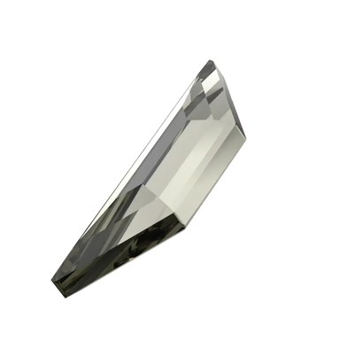 Serinity Hotfix Flat Back Crystals Trapeze (2772) Black Diamond - Bluestreak Crystals