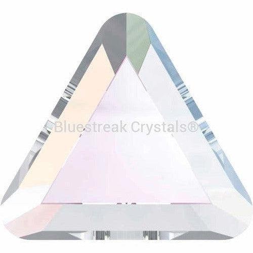 Serinity Hotfix Flat Back Crystals Triangle (2711) Crystal AB-Serinity Hotfix Flatback Crystals-3.3mm - Pack of 10-Bluestreak Crystals