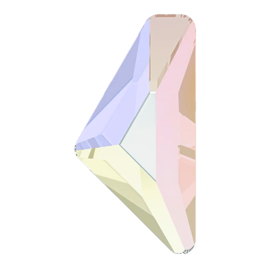 Serinity Hotfix Flat Back Crystals Triangle Isosceles (2738) Crystal AB - Bluestreak Crystals