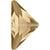 Serinity Hotfix Flat Back Crystals Triangle Right Angle (2740) Crystal Golden Shadow-Serinity Hotfix Flatback Crystals-8.3x8.3mm - Pack of 4-Bluestreak Crystals