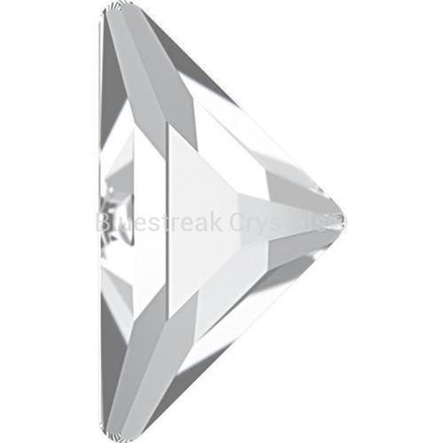 Serinity Hotfix Flat Back Crystals Triangle Right Angle (2740) Crystal-Serinity Hotfix Flatback Crystals-8.3x8.3mm - Pack of 4-Bluestreak Crystals