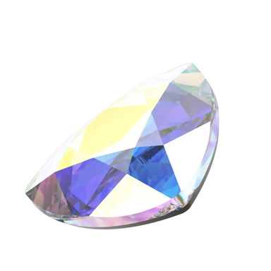 Serinity Flat Back Crystals Non Hotfix Trilliant (2472) Crystal AB - Bluestreak Crystals
