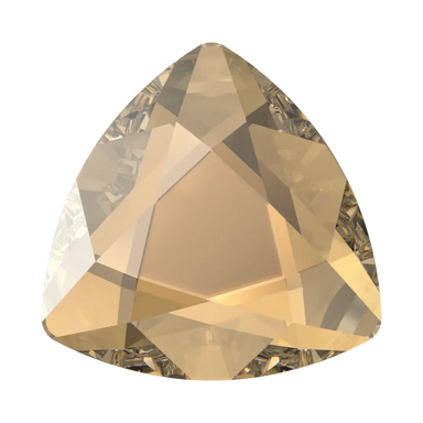 Swarovski Flat Back Crystals Non Hotfix Trilliant (2472) Crystal Golden Shadow - Bluestreak Crystals