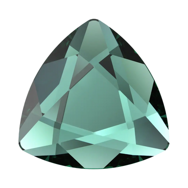 Serinity Hotfix Flat Back Crystals Trilliant (2472) Emerald - Bluestreak Crystals