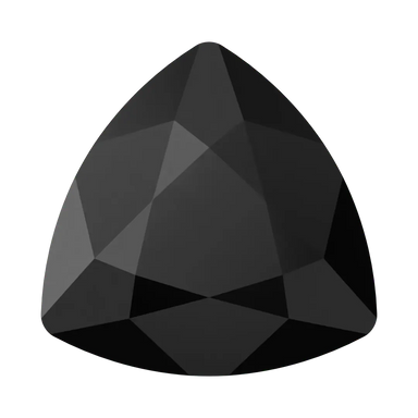 Serinity Hotfix Flat Back Crystals Trilliant (2472) Jet - Bluestreak Crystals