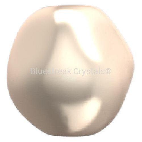 Serinity Pearls Baroque Round (5841) Crystal Creamrose-Serinity Pearls-8mm - Pack of 6-Bluestreak Crystals