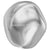Serinity Pearls Baroque Round (5841) Crystal Light Grey-Serinity Pearls-8mm - Pack of 6-Bluestreak Crystals
